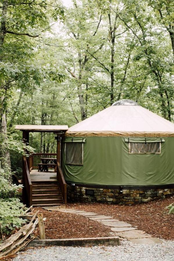 Tuckaseegee @ Sky Ridge Yurts Bryson City Zewnętrze zdjęcie